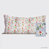 Kitsch x elf Satin Pillowcase in Periwinkle Christmas - King