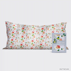 Kitsch x elf Satin Pillowcase in Periwinkle Christmas - King