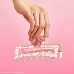 Kitsch x Hello Kitty Jumbo Claw Clip in Pink Kitty Faces
