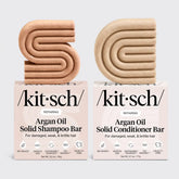 Repairing Argan Oil Shampoo & Conditioner Bar Combo