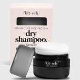 Dark Volumizing Rice Protein Dry Shampoo with Puff