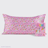 Lisa Frank x Kitsch Satin Pillowcase in Angel Kitty™ 2 Pack - King