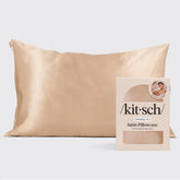 Satin Pillowcase in Champagne 4 Pack