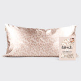 Satin Pillowcase in Leopard - King