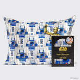 Star Wars™ & Kitsch Satin Pillowcase in R2-D2 & C-3PO 4 Pack