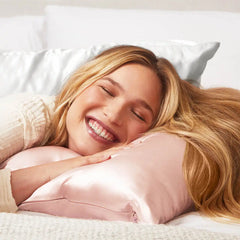 Satin Pillowcase in Blush