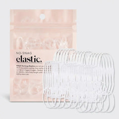 Clear No-Snag Elastics 100pc Set