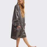 Charcoal Satin Glazey