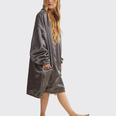Charcoal Satin Glazey