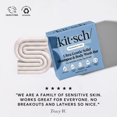 Ultra Sensitive Shampoo & Body Wash Bar Fragrance Free