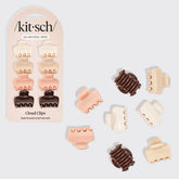 Rosewood Cloud Claw Clips 8pc Set - Mini