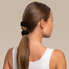 Black Petal Hair Elastics