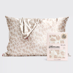 Satin Pillowcase in Leopard