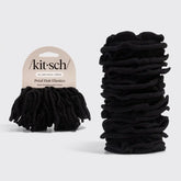 Black Petal Hair Elastics