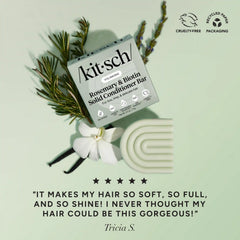 Winter Welcome Kit Rosemary & Biotin Volumizing Shampoo & Conditioner Bar Combo