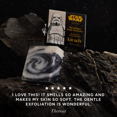Star Wars™ & Kitsch Shea Butter Moisturizing Solid Body Wash - Stormtrooper Swirl