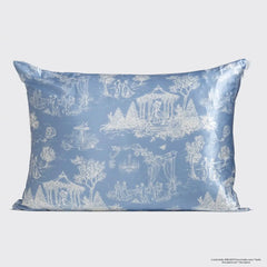 Bridgerton x Kitsch Satin Pillowcase in Garden Toile 4 Pack