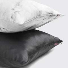 Satin Pillowcase in Charcoal 4 Pack