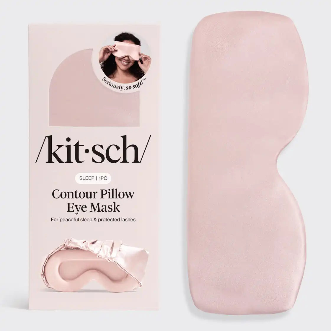 Blush Contour Pillow Eye Mask