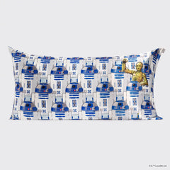Star Wars™ & Kitsch Satin Pillowcase in R2-D2 & C-3PO 2 Pack - King