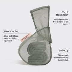 Rosemary & Biotin Shampoo Bar Saver Bag
