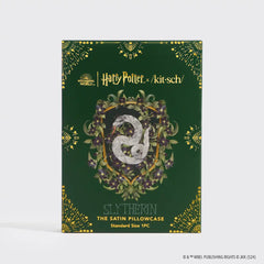 Kitsch x Harry Potter Satin Pillowcase in Slytherin 2 Pack