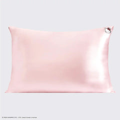 Kitsch x Hello Kitty Satin Pillowcase in Pink Hello Kitty Face