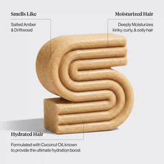 Coconut Oil Shampoo Bar for Dry Damaged Hair