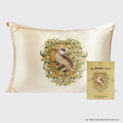Kitsch x Harry Potter Satin Pillowcase in Hufflepuff 2 Pack
