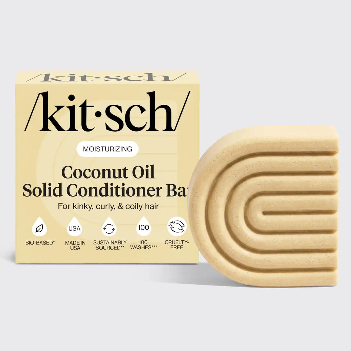 Coconut Oil Conditioner Bar for Dry Damaged Hair