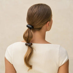 Black & Tort Cloud Cuffs - Medium