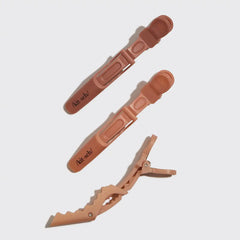 Multicolor No-Slip Crocodile Clips 3pc Set