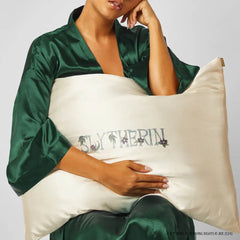 Kitsch x Harry Potter Satin Pillowcase in Slytherin