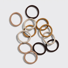 Sedona Seamless Hair Elastics 12pc Set