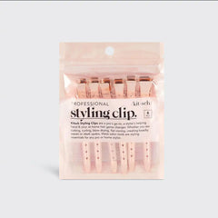 Rose Gold Styling Hair Clips 6pc Set