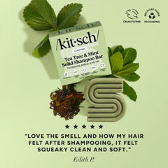 Tea Tree & Mint Clarifying Shampoo & Conditioner Bar Combo