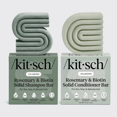 Rosemary & Biotin Volumizing Shampoo & Conditioner Bar Combo