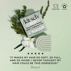 Rosemary & Biotin Volumizing Shampoo & Conditioner Bar Combo