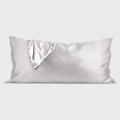 Satin Pillowcase in Silver 2 Pack - King