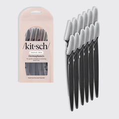 Recycled Plastic Dermaplaners 12pc Set- Black