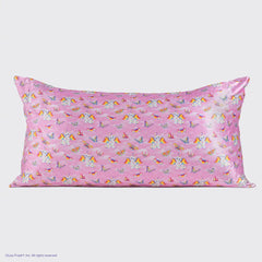 Lisa Frank x Kitsch Satin Pillowcase in Angel Kitty™ 4 Pack - King