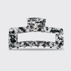 Black Marble Jumbo Claw Clip