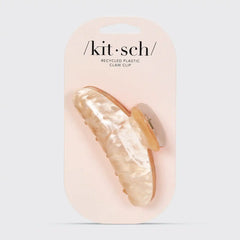 Blonde Marble Claw Clip