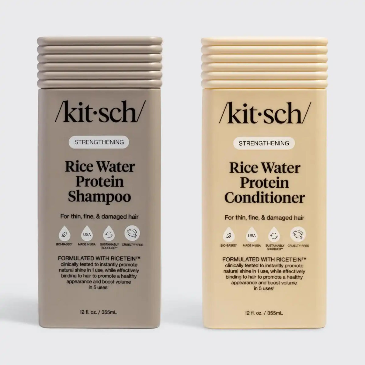 Rice Water Shampoo & Conditioner Combo for Hair Growth