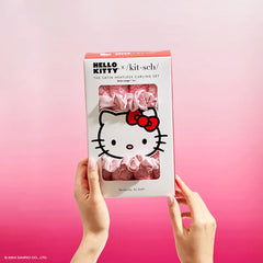 Kitsch x Hello Kitty XL Heatless Curling Set in Hello Kitty Faces