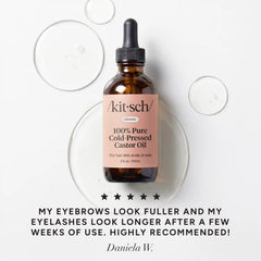 100% Castor Oil 2oz + FREE Eco-Friendly Dermaplaner